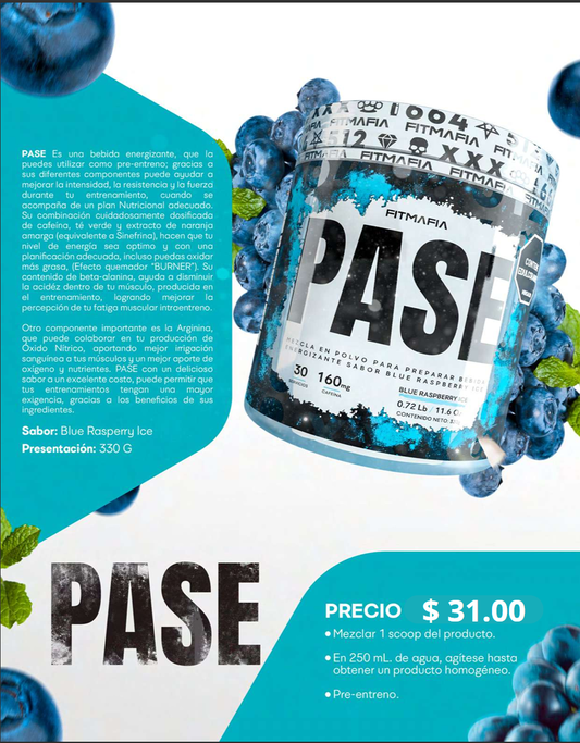 Pase, pre entreno 30 servicios