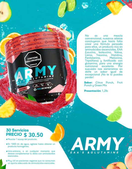 ARMY-Aminoacidos y glutamina