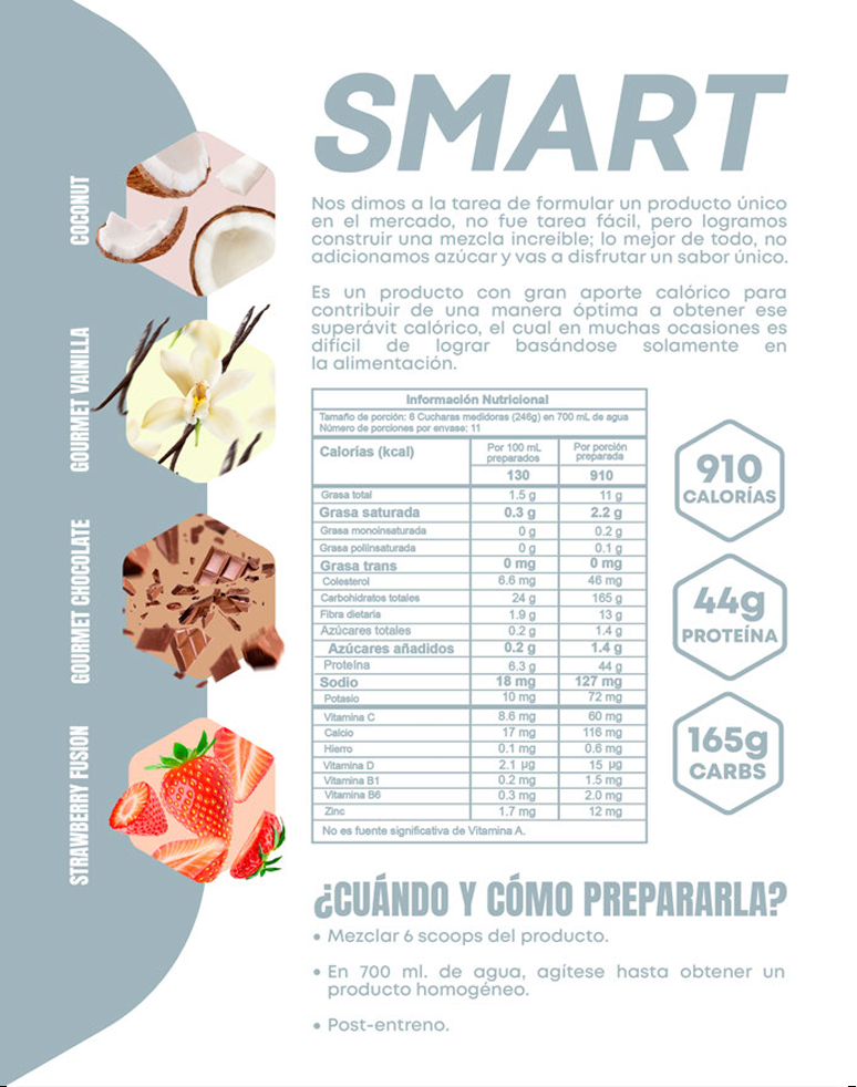 SMART GAINER 5.97 LB